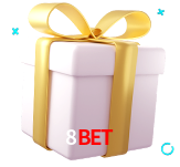 Receba seus bônus de boas-vindas no 8BET